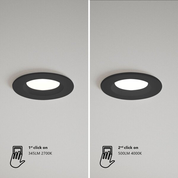 Nordlux modern kültéri spotlámpa tiaki fekete nor49570103 IP65