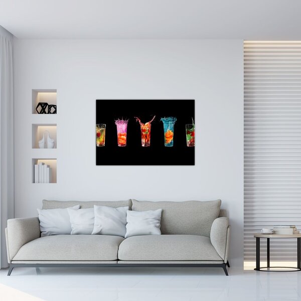 Az italok képe (90x60 cm)