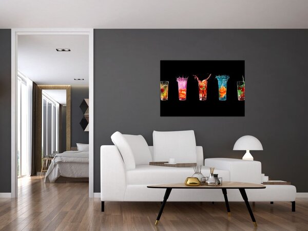 Az italok képe (90x60 cm)