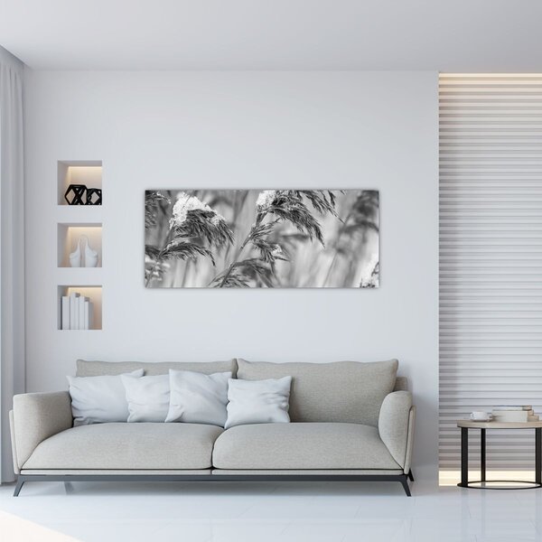 Kép - Lipnica, fekete-fehér (120x50 cm)