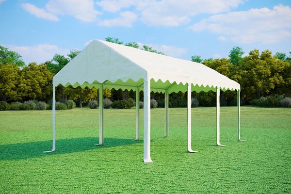 Party sátor 3x6 m STANDARD - tűzálló szín fehér