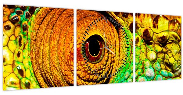 Kép - Kaméleon (órával) (90x30 cm)