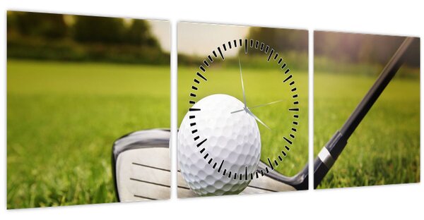 Kép - Golf (órával) (90x30 cm)