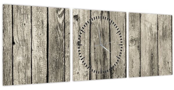 Kép - Fa (órával) (90x30 cm)