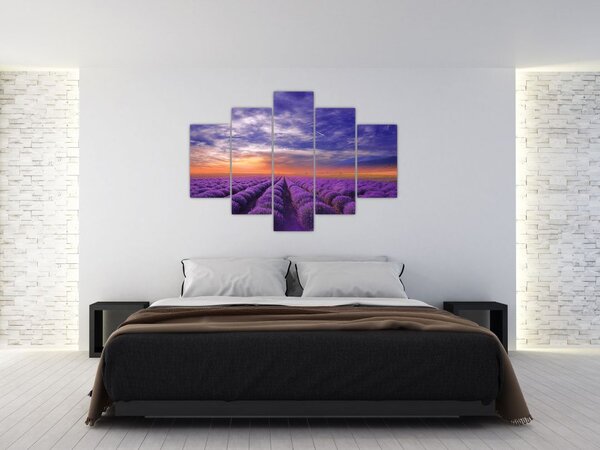 Egy levendula mező képe (150x105 cm)