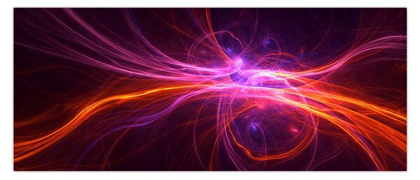 Modern absztrakció képe (120x50 cm)