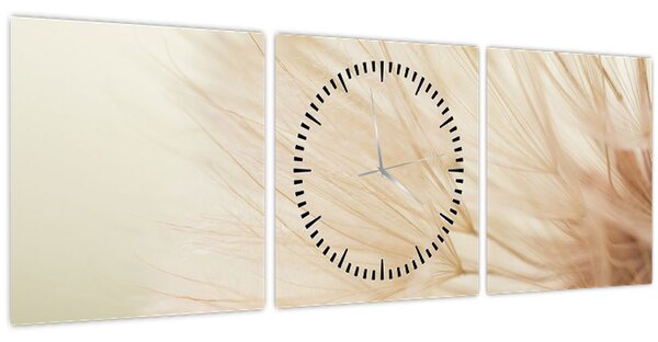 Kép - Virág részletek (órával) (90x30 cm)