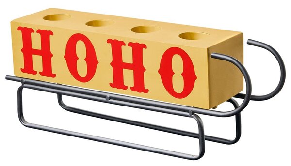 Gyertyatartó KUHMO Sárga Fém
