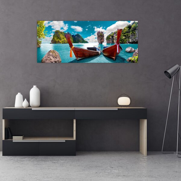 Kép - Édenkert a földön (120x50 cm)