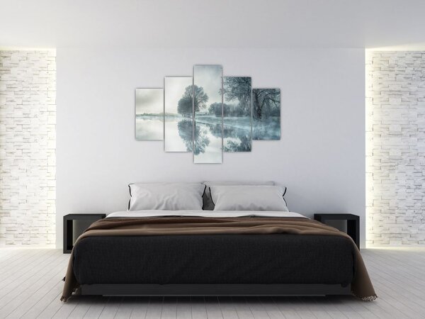 Téli természet képe (150x105 cm)