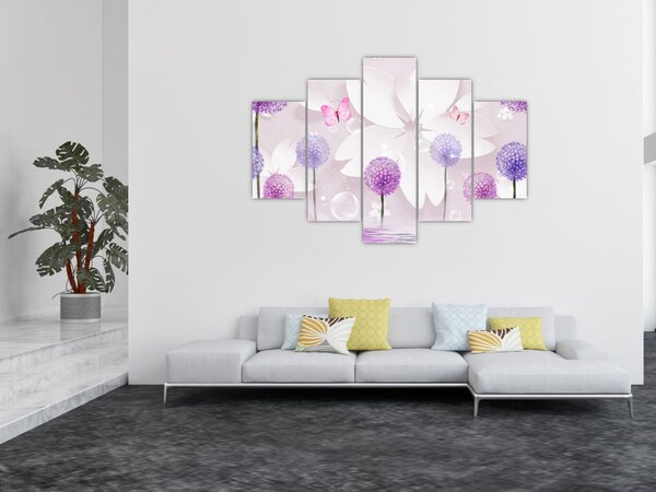 Kép - A virágok folyóján (150x105 cm)