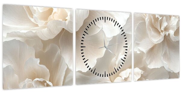 Kép - Finom bazsarózsák (órával) (90x30 cm)