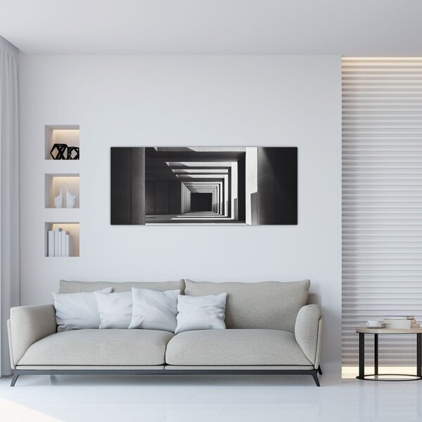 Kép - Négyzet alakú alagút (120x50 cm)