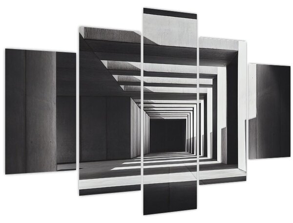 Kép - Négyzet alakú alagút (150x105 cm)