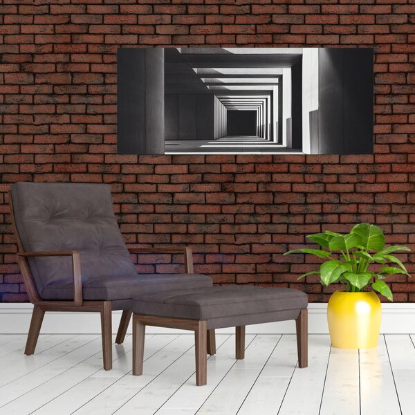 Kép - Négyzet alakú alagút (120x50 cm)