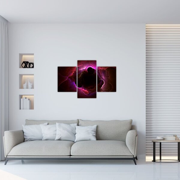 Kép - felhős absztrakció (90x60 cm)