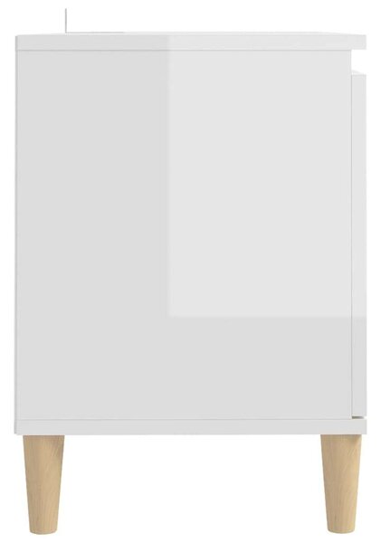 Modern TV-Szekrény - Fehér - 103,5x35x50 cm