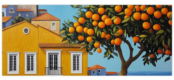 Kép - Narancsfa (120x50 cm)