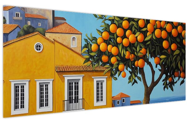 Kép - Narancsfa (120x50 cm)