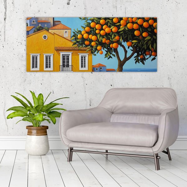 Kép - Narancsfa (120x50 cm)
