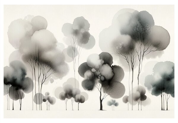 Kép lágy életfa a ködben