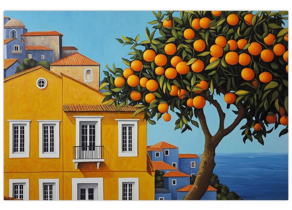 Kép - Narancsfa (90x60 cm)