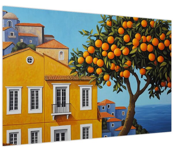 Kép - Narancsfa (90x60 cm)