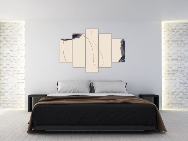 Kép - Bézs absztrakció (150x105 cm)