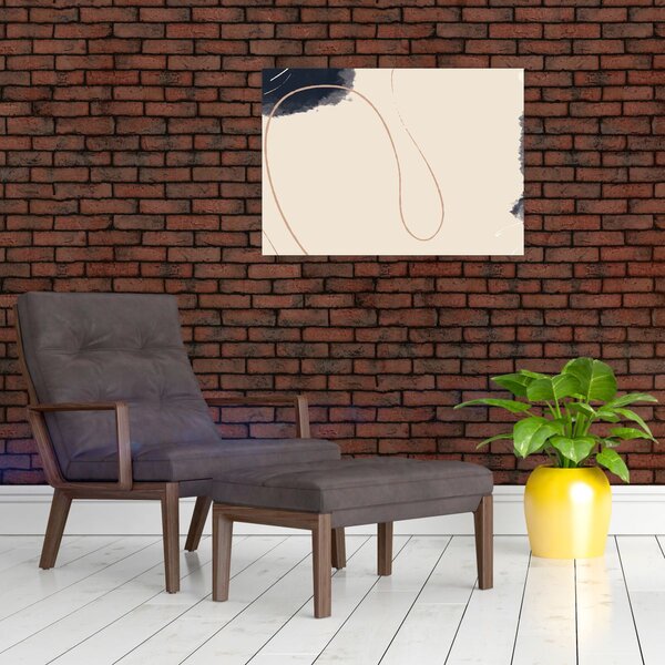 Kép - Bézs absztrakció (70x50 cm)