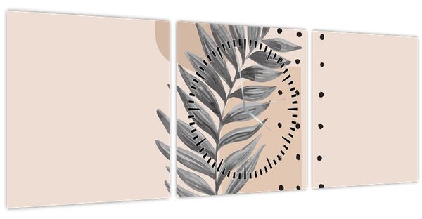 Kép - N⁰2 illusztrált lap (órával) (90x30 cm)