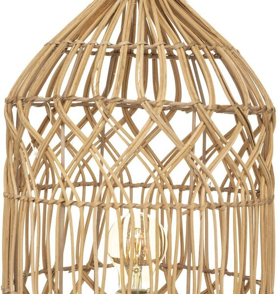 Asztali lámpa, rattan 55 cm - JAKARTA