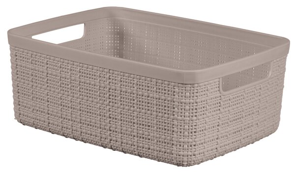 Curver Jute S 5L tárolódoboz taupe