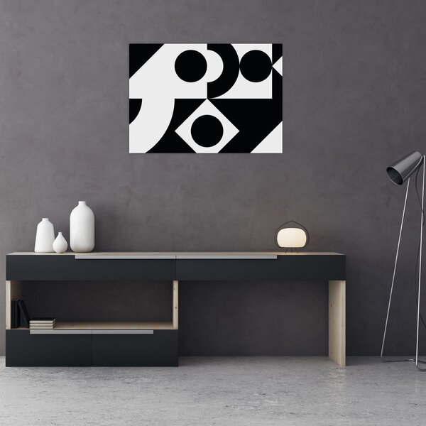 Kép - Geometriai absztrakció N⁰1 (70x50 cm)