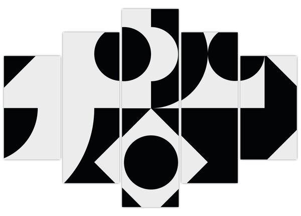 Kép - Geometriai absztrakció N⁰1 (150x105 cm)