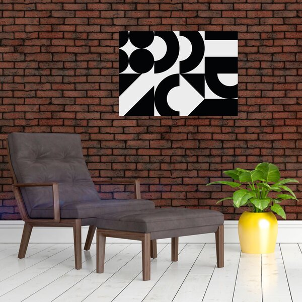 Kép - Geometriai absztrakció N⁰2 (70x50 cm)