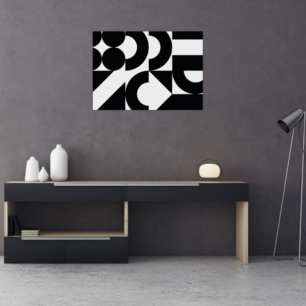 Kép - Geometriai absztrakció N⁰2 (70x50 cm)