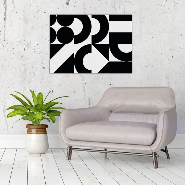 Kép - Geometriai absztrakció N⁰2 (70x50 cm)