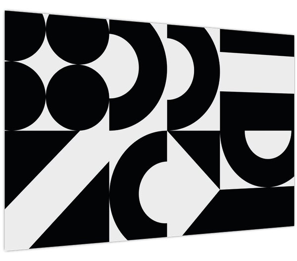 Kép - Geometriai absztrakció N⁰2 (90x60 cm)