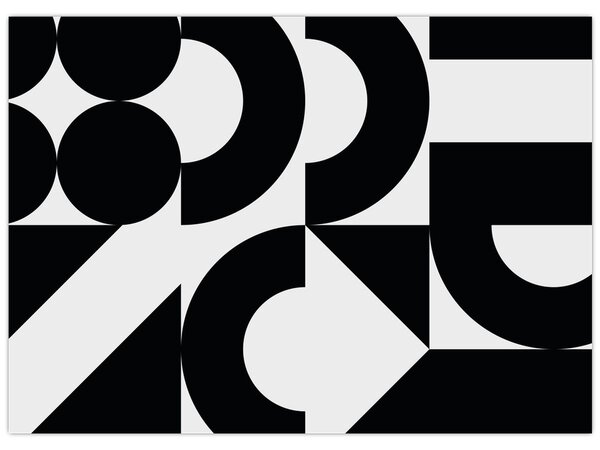 Kép - Geometriai absztrakció N⁰2 (70x50 cm)