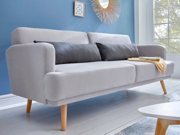 Studio széthúzható kanapé szürke 210 cm