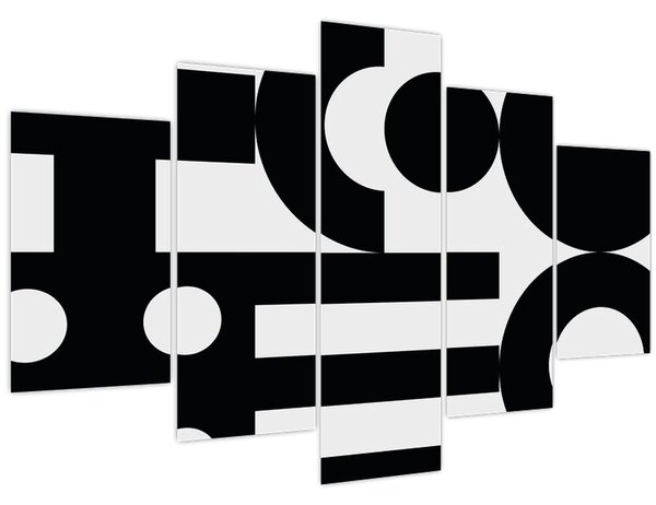 Kép - Geometriai absztrakció N⁰3 (150x105 cm)