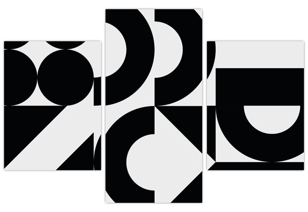 Kép - Geometriai absztrakció N⁰2 (90x60 cm)