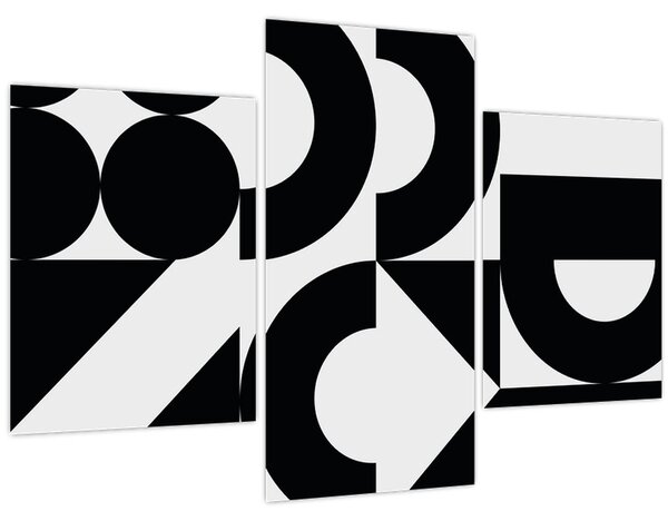 Kép - Geometriai absztrakció N⁰2 (90x60 cm)