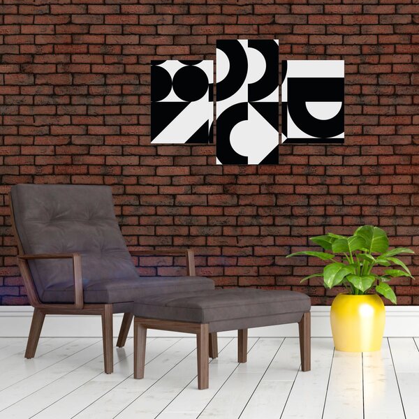 Kép - Geometriai absztrakció N⁰2 (90x60 cm)
