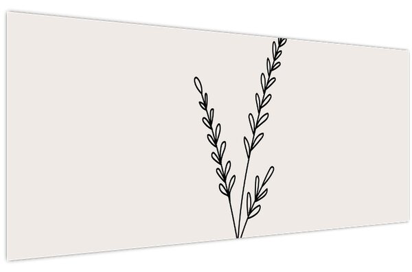 Kép - rét virág N⁰2 (120x50 cm)