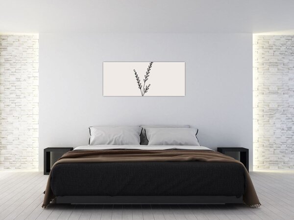 Kép - rét virág N⁰2 (120x50 cm)