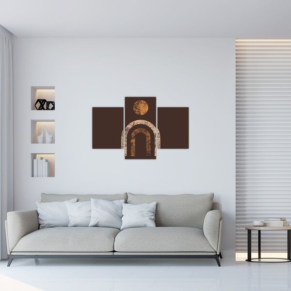 Kép - Narancssárga ívek N⁰1 (90x60 cm)