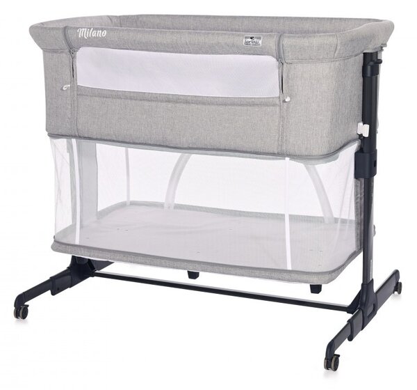 LORELLI Milano 2in1 Babaöböl és utazóágy - Grey