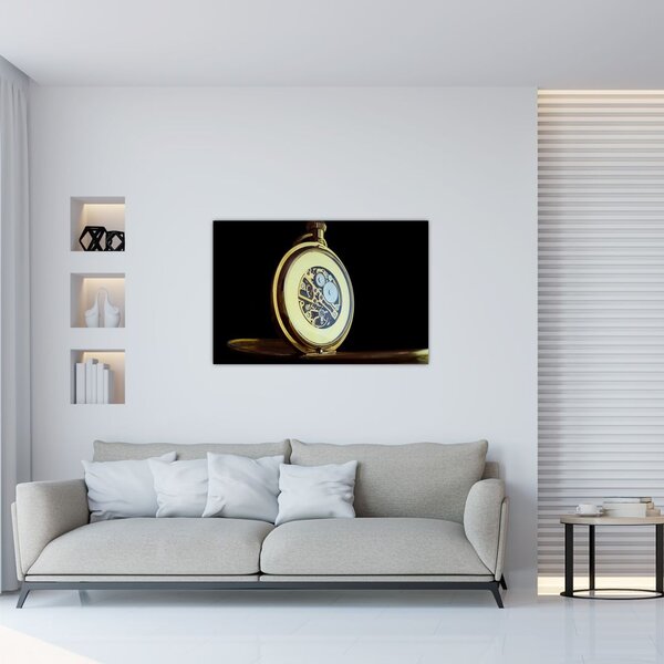 Arany zsebóra képe (90x60 cm)