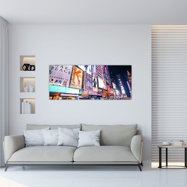 Kép - New York Theater District (120x50 cm)